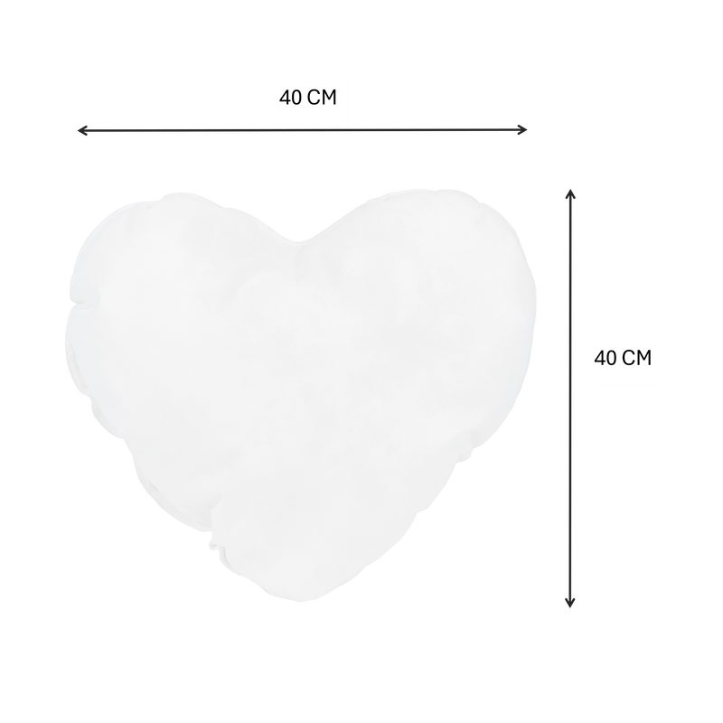 Binnenkussen Non Woven Hartvormig (zonder rits)-zoom-